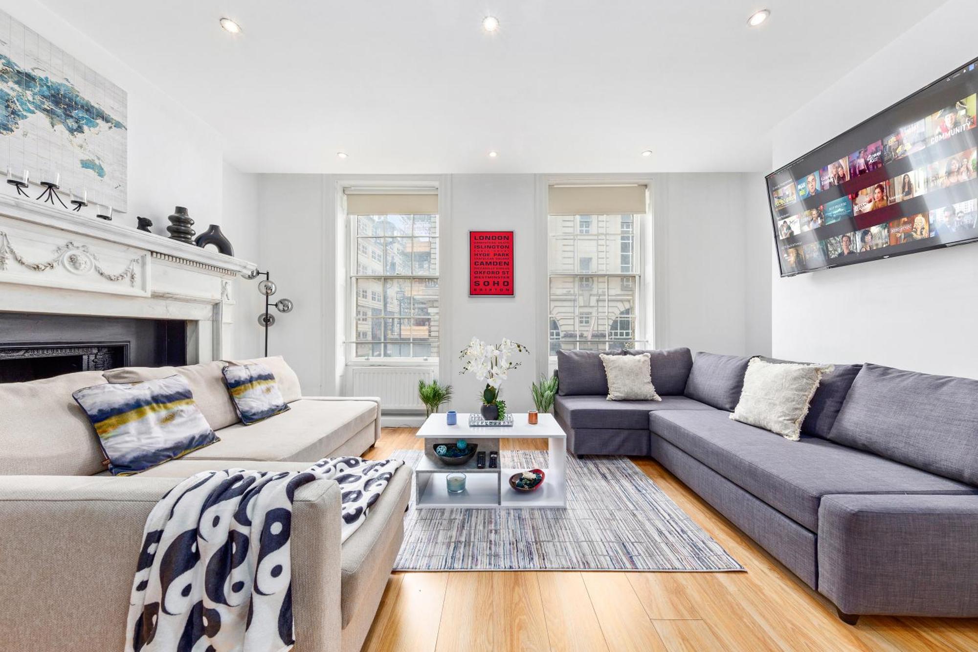 3-Bedroom Flat In London Sleeps 14 Hy1 Exterior photo